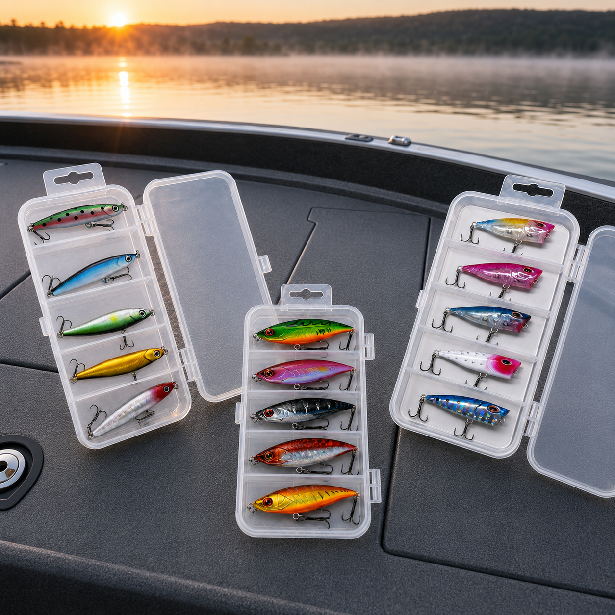 Creek & Pond Kit — 15 Lures, 3 Boxes